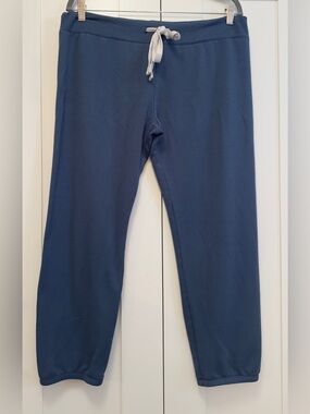 Dark Blue Colsie Jogger Capri Drawstring Sweatpants Sz XL